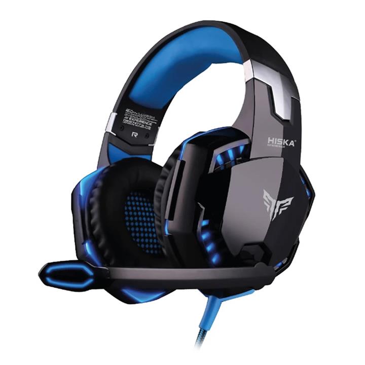 هدست گیمینگ هیسکا سیم دار مدل Hiska GHR-01 HISKA GHR01 Gaming Headset